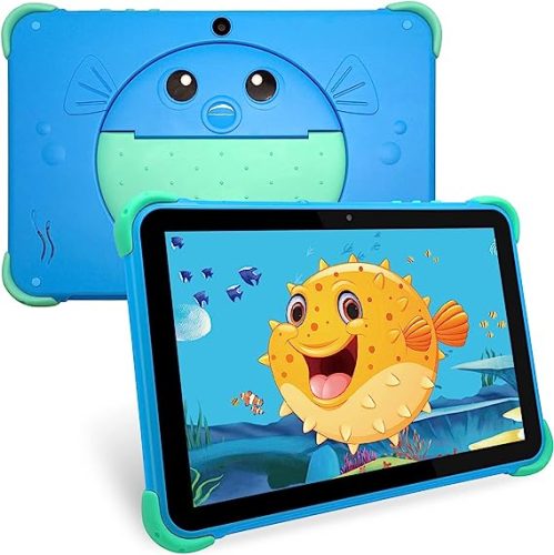 子供用タブレット 10インチタブレット 子供用 WiFi キッズタブレット Android 幼児用タブレット デュアルカメラ Android 11.0 2GB 32GB ROM 1280×800 HD IPS タッチスクリーン ペアレンタルコントロール YouTube Neflix (ブルー)